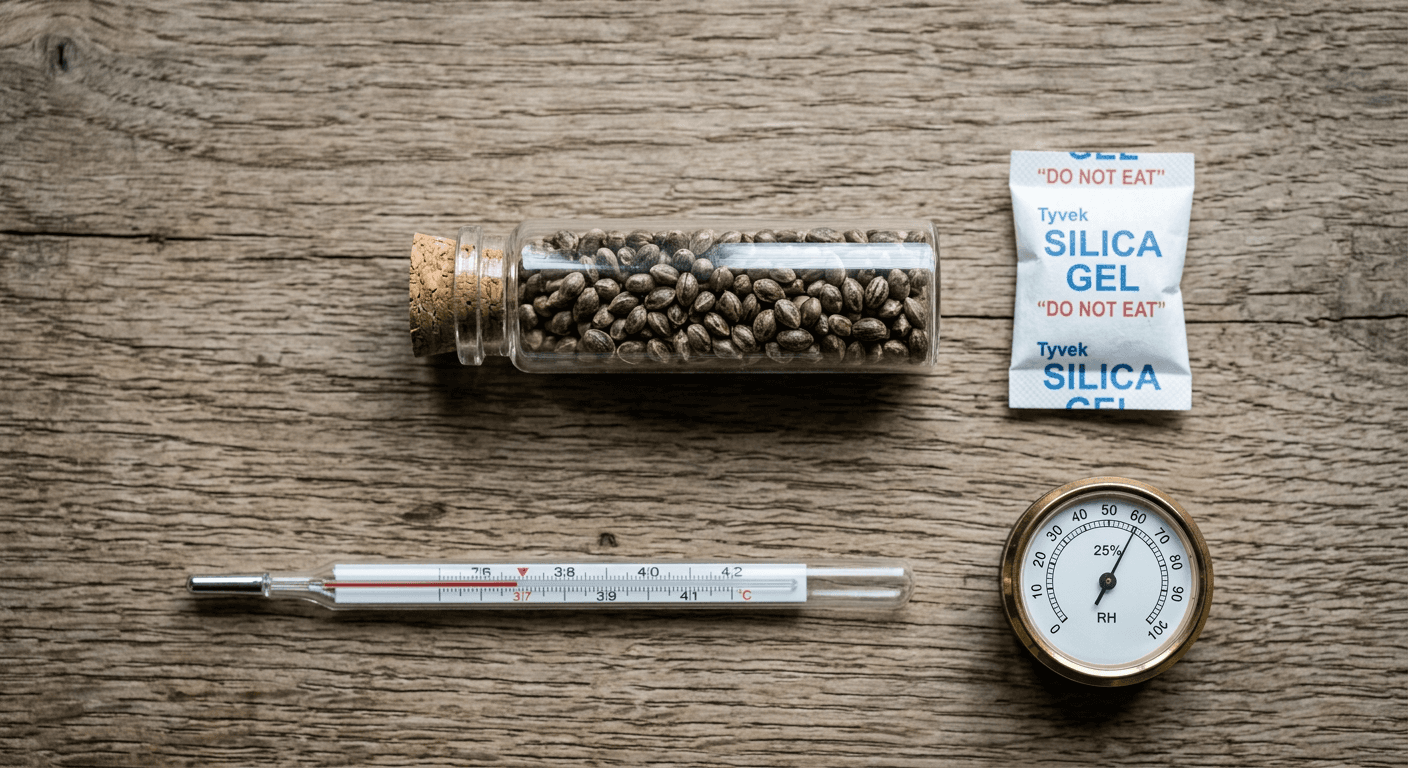 How to Store Cannabis Seeds: Viability Guide (5+ Years)