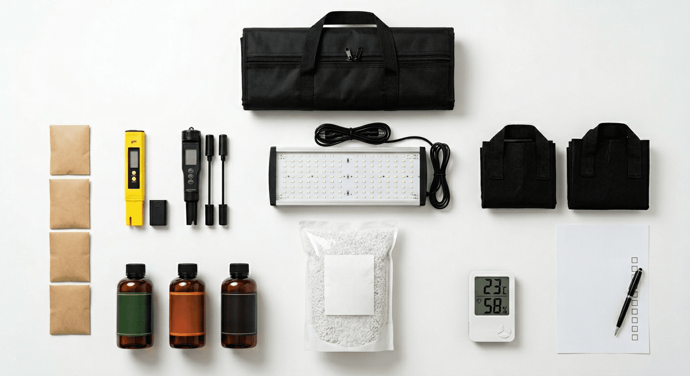 First Cannabis Grow Checklist: Week-by-Week Prep Guide