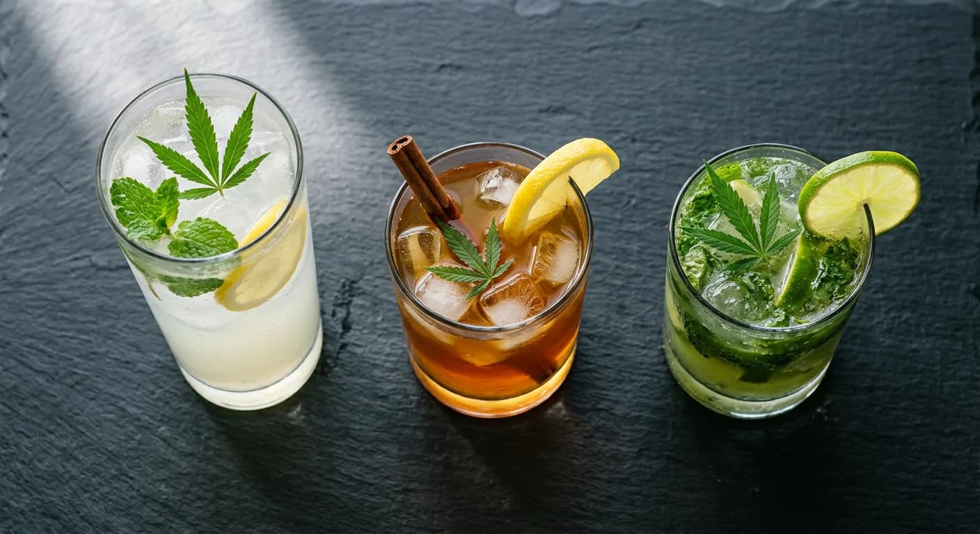 Cannabis Infused Drinks: THC Beverages at Home (No Separation)