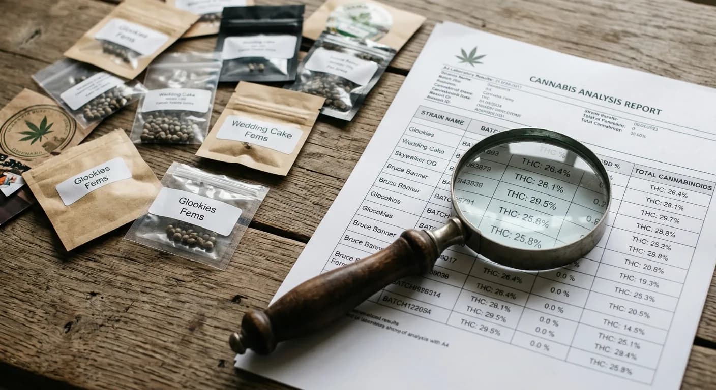 Seed Bank THC Claims: Why the Numbers Are Often Wrong