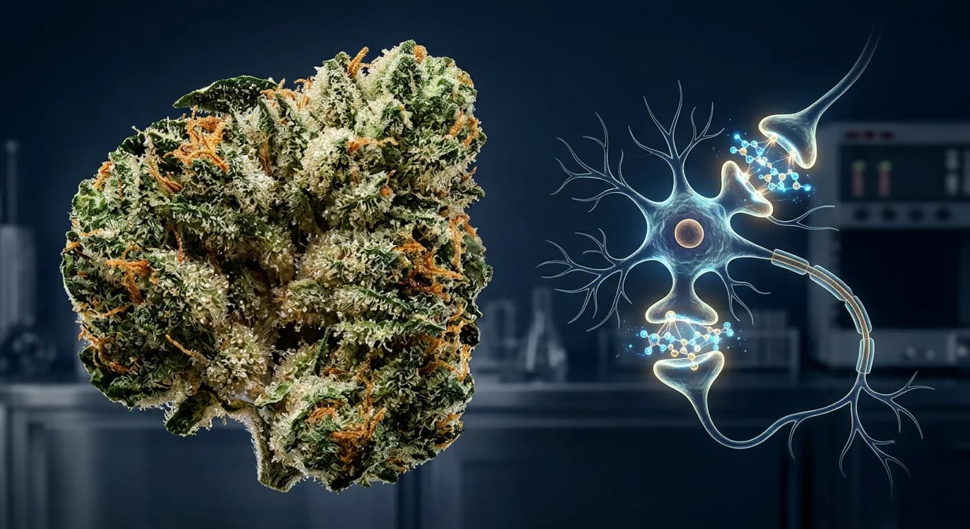 Cannabis & Serotonin: How CBD and THC Interact with 5-HT