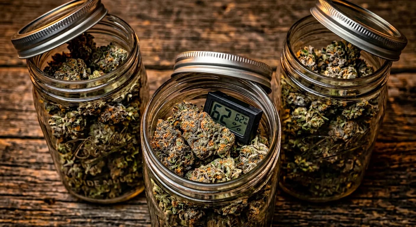 How to Cure Cannabis in Mason Jars: Burping Schedule