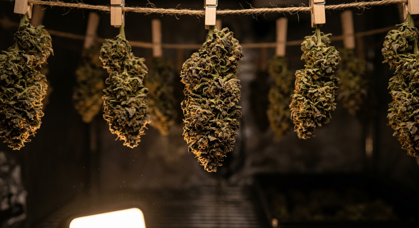 Cannabis Drying & Curing: Complete 2–8 Week Process Guide