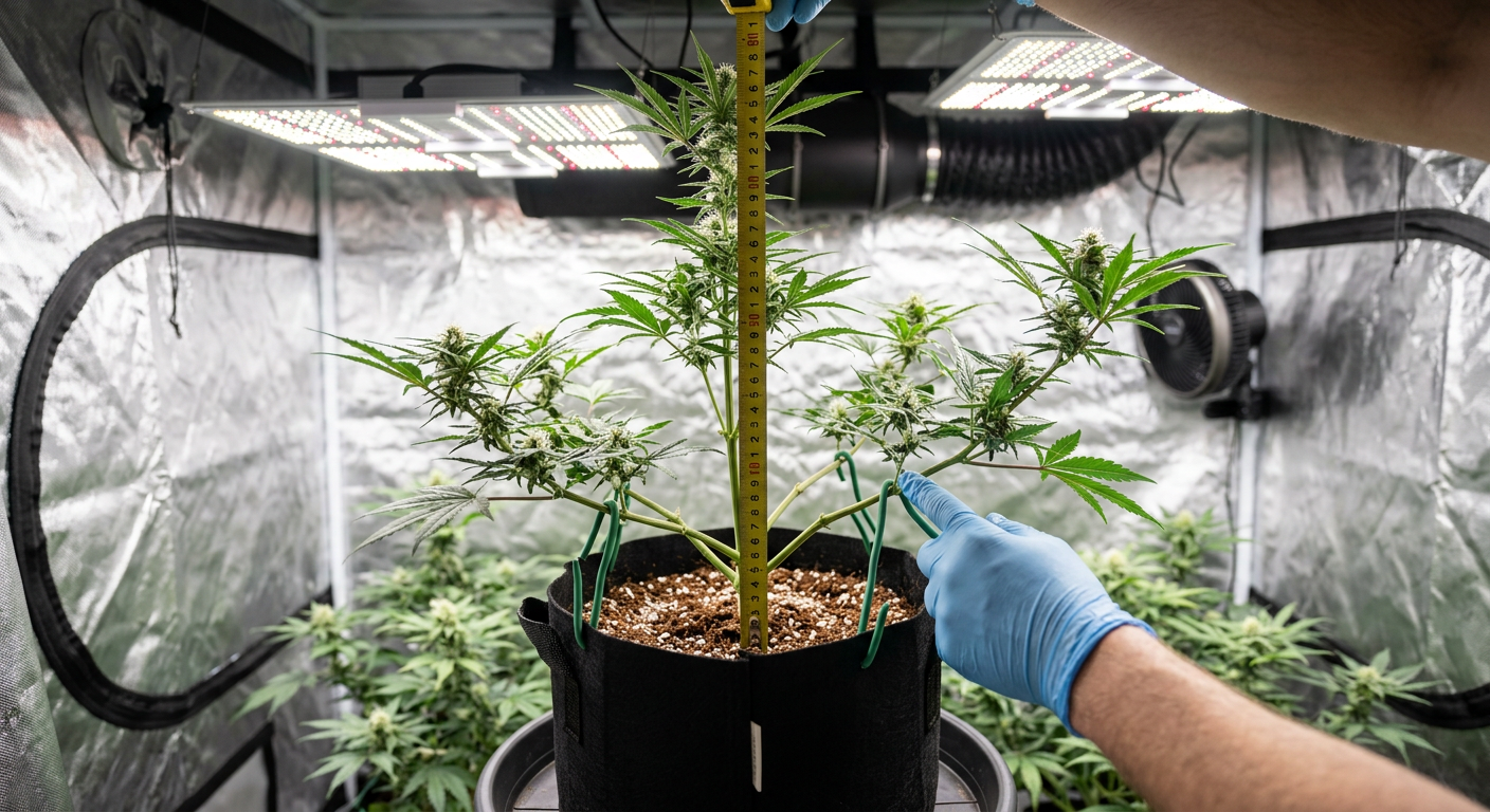 The Flowering Stretch: Managing Height During Weeks 1–3