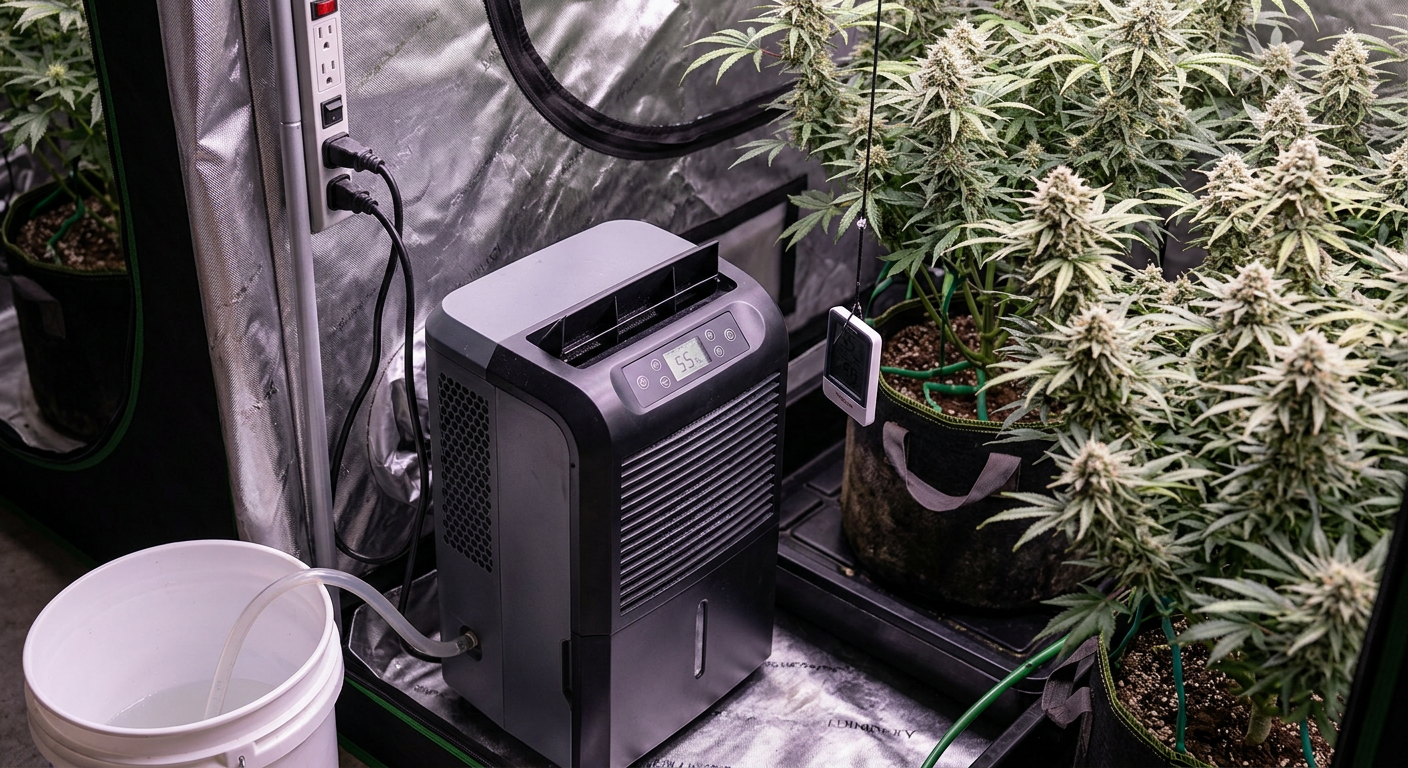 Humidifier for Cannabis Seedlings and Dry Environments