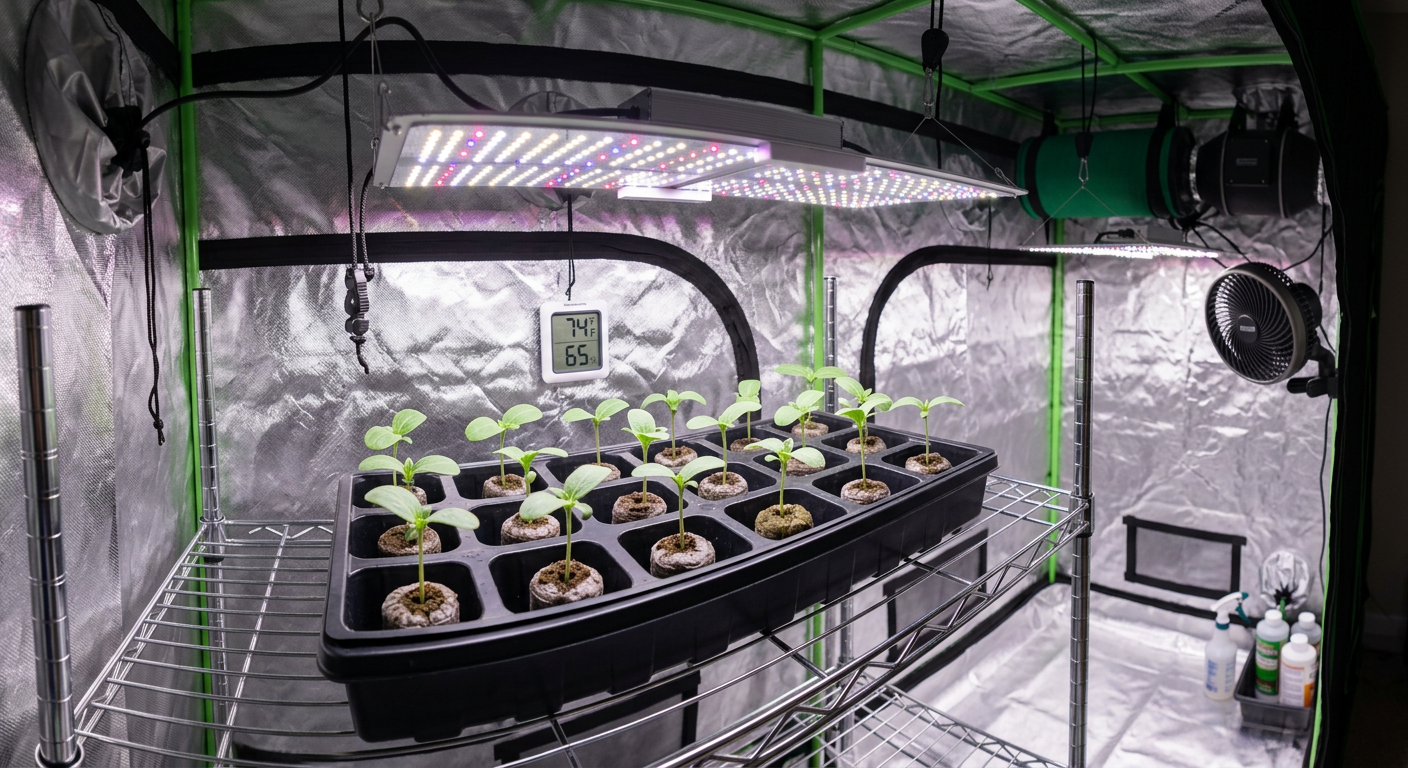 Seedling Light Requirements: How Much Is Enough?