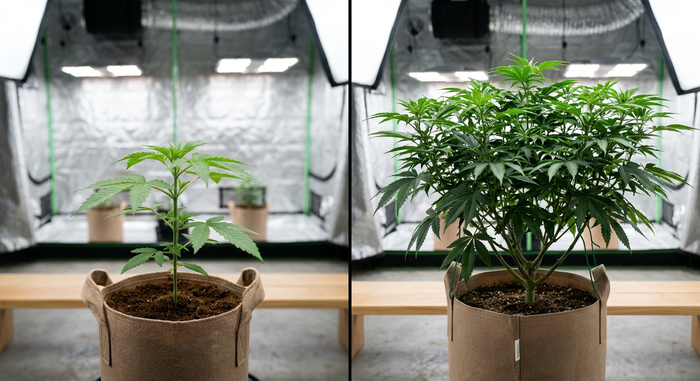 Cannabis Vegetative Stage Light Schedule: Getting It Right