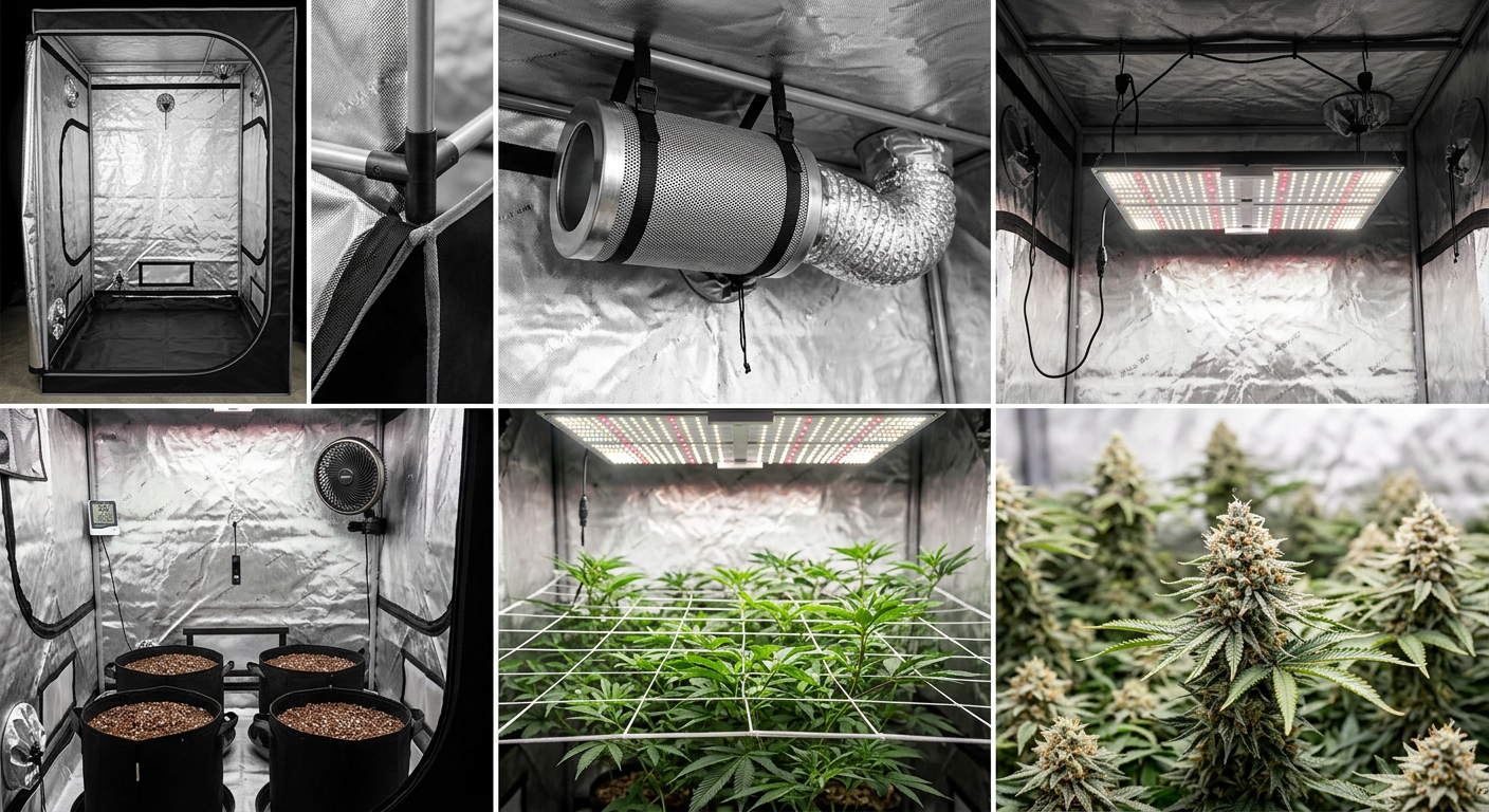 Complete Indoor Grow Tent Setup: Visual Step-by-Step Guide
