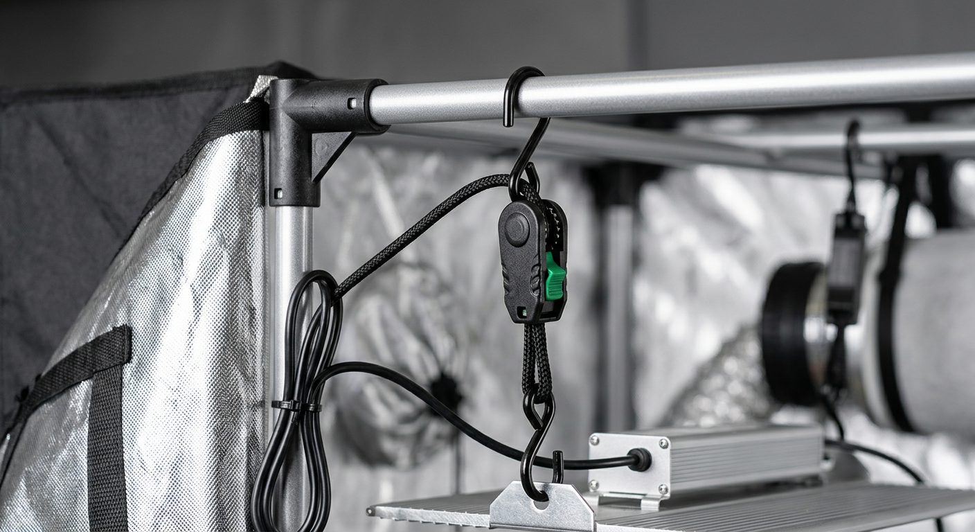 6. Light Installation and Height Adjustment