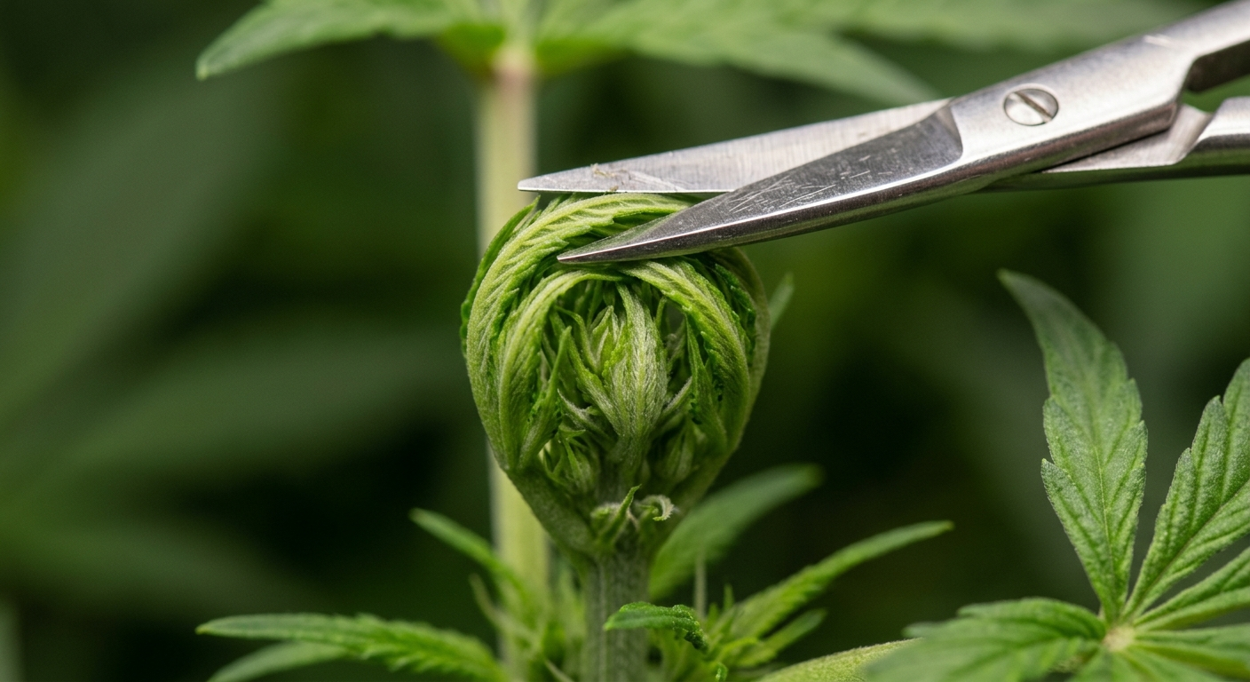 FIM Technique Step by Step: How to FIM Weed Correctly