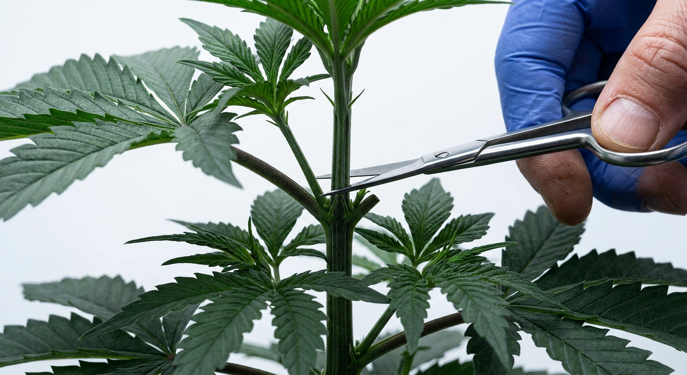 Topping Cannabis Plants: Technique, Timing & Recovery