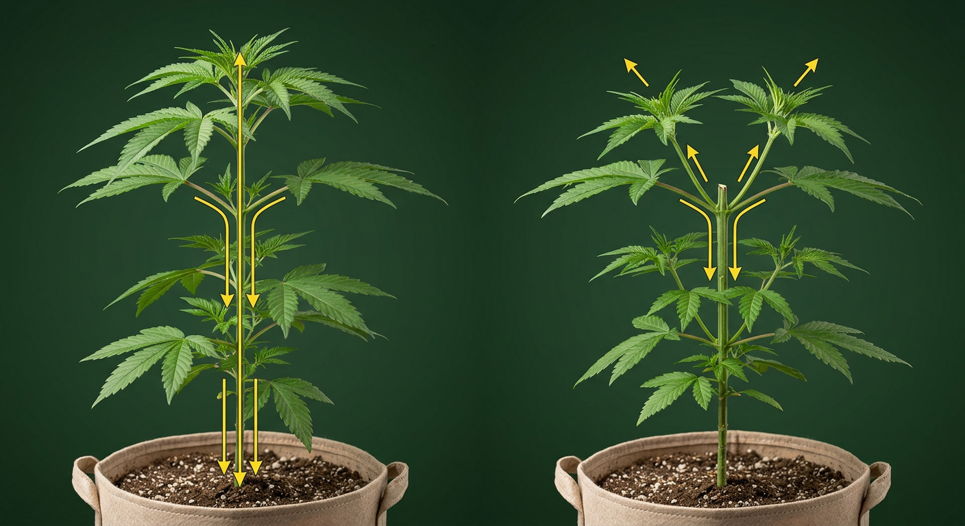 What Is Topping Cannabis? (The Science Explained)