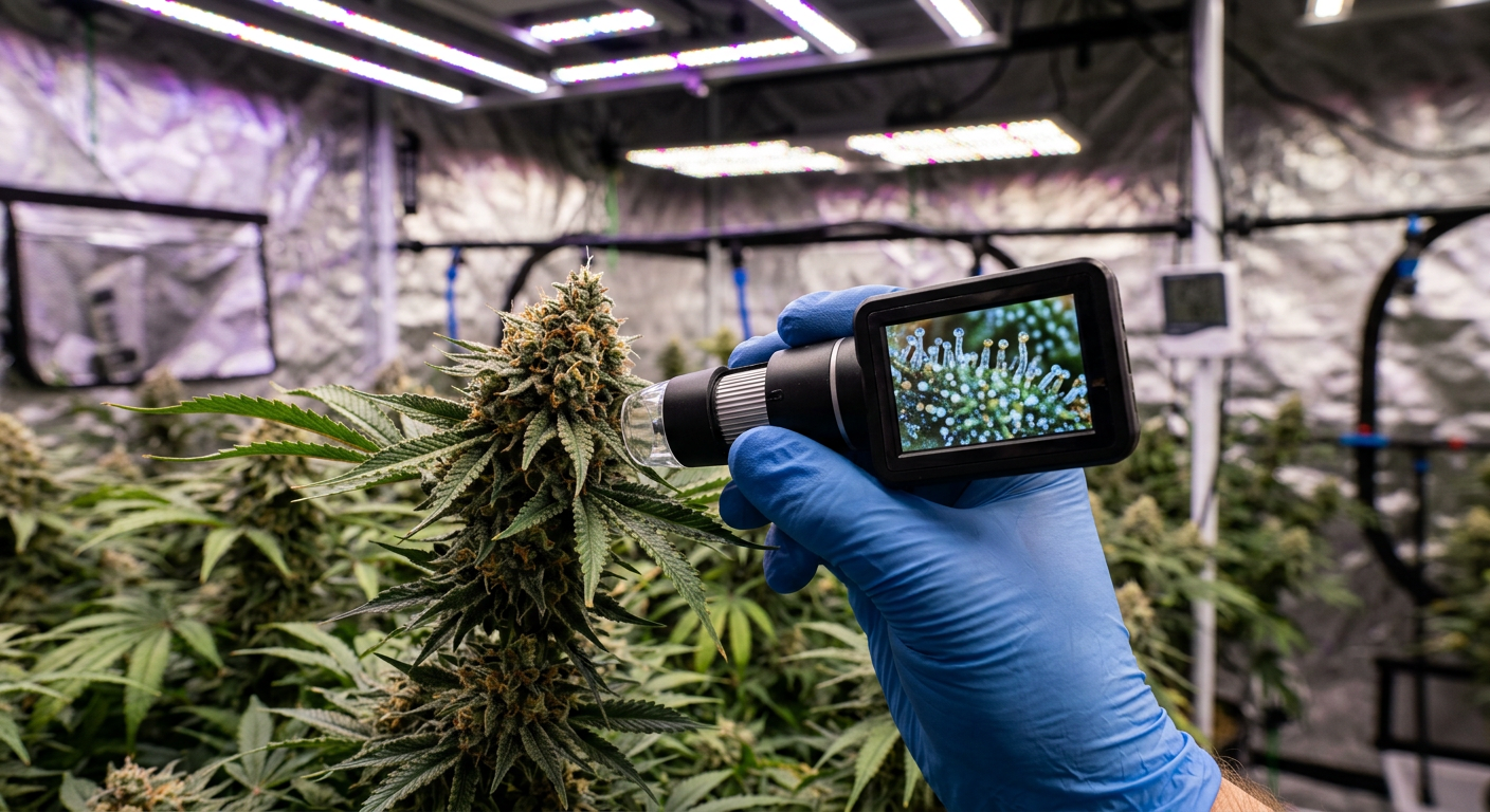 Cannabis Harvest Trichome Color: How to Read Them Accurately