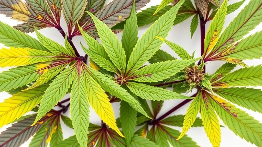 Cannabis nutrient deficiency identification guide