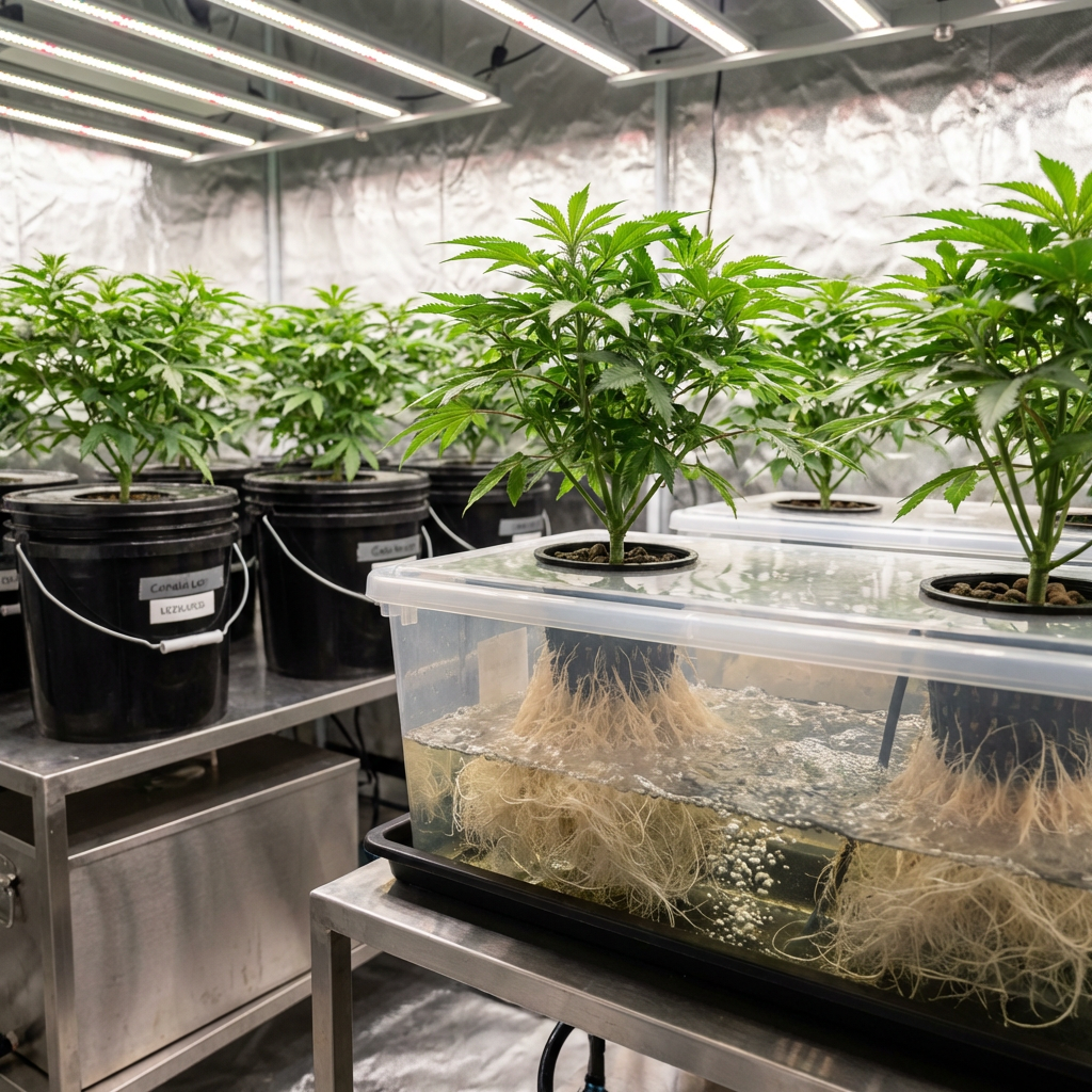 Hydroponic Cannabis Growing guide hero image